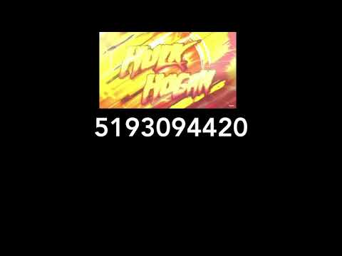 Hulk Hogan Decal Ids And Theme Song For Wwe 2k20 This Is My First Time Youtube - roblox hulk hogan 2 youtube