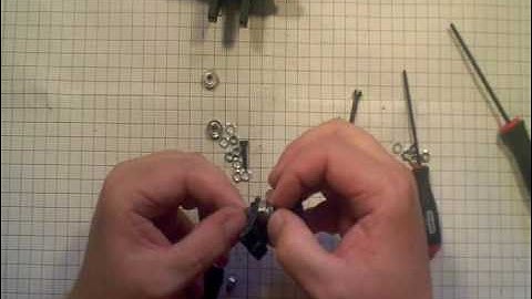 RepRap Mendel Build Unofficial Part 4 X Axis Vertical bearing 360