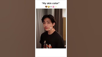 My skin color 🤎🥹 #bts #shorts #btsedits #thv #kimtaehyung #viralvideo #fyp #youtubeshorts