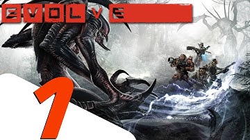 Evolve - Campaign Walkthrough Part 1 - Evacuation Wraith Monster