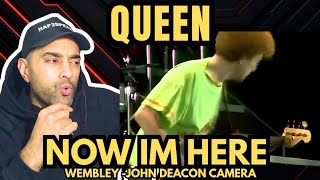 First Time Watching - Queen - Now Im Here (John Deacon cameras) Wembley 1986