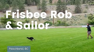 Frisbee Rob & Sailor in Peachland