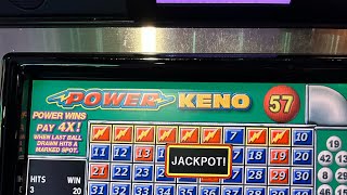 BDK Power Keno Jackpot Hand Pay $10,000 8 Spot Hit Win #kenonation