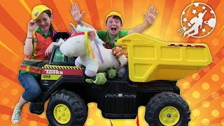 New Sky Kids Super Episode - Little Builders and The Kids Construction Trucks