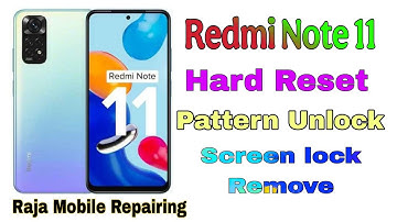 Redmi Note 11 Hard Reset | Redmi Note 11 Ka Screen Lock Kaise Tode