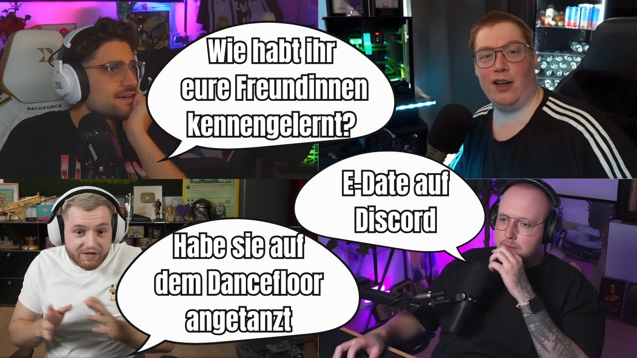 Lustiger Talk mit Trymacs, Zarbex und GTime 👀😂