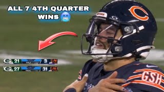 Last Minutes of All The 25/26 Bears 4th Quarter Comebacks🥶 #chicagobears #chicagobearsfootball 