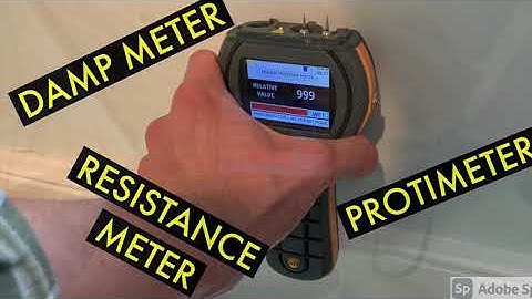 Damp meter false readings!