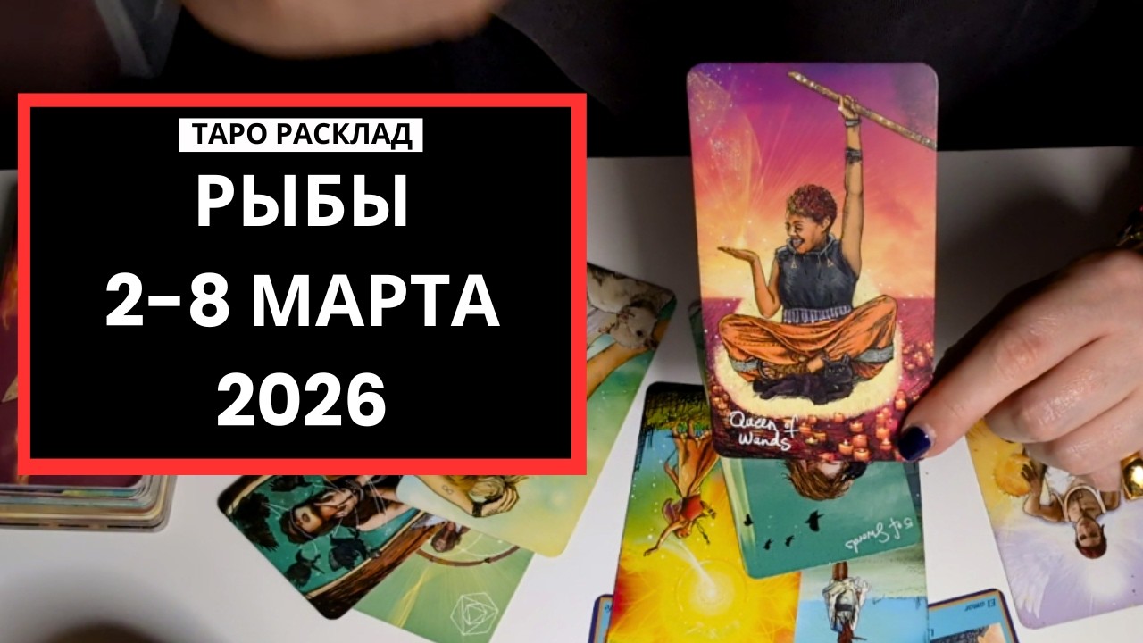 РЫБЫ - СТАБИЛЬНЫЙ РОСТ - 2-8 МАРТА 2026 - ТАРО РАСКЛАД