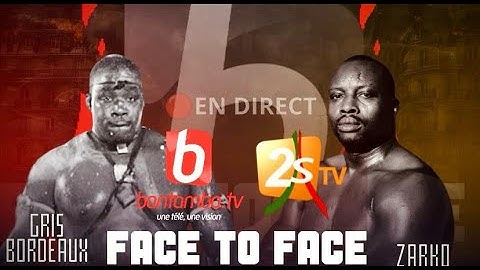 🔴SUIVEZ EN DIRECT FACE TO FACE GRIS BORDEAUX VS ZARKO ALBOURAKH EVENTS