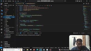 Persistence Storage with SQLite Database| flutter| androidstudio| sqlite| firebase