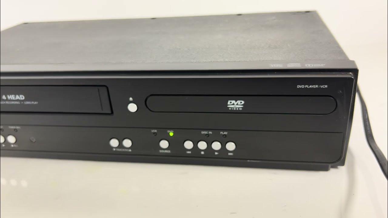Sanyo FWDV225F DVD VCR VHS Recorder Combo Player YouTube