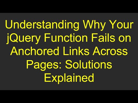 Understanding Why Your