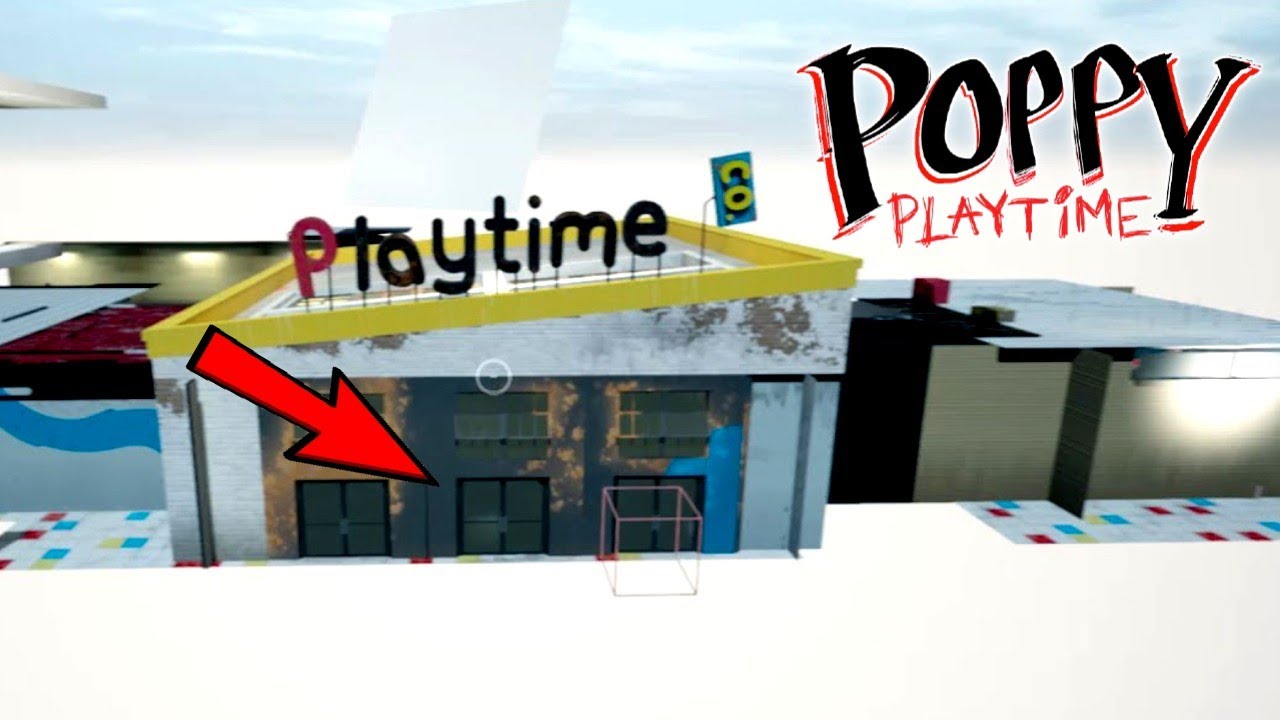 Poppy Playtime : Chapter 1&2 [REAL LIFE 3D OUTSIDE FACTORY] 