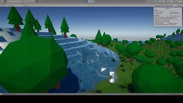 Unity Voxel game based on marching cubes algo