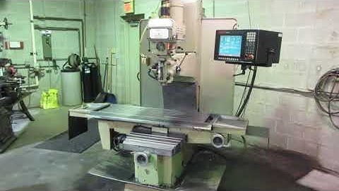 Willis Microcut 1654 CNC Vertical Bed Mill with Anilam 300MK CNC Control-3Axis CNC For Sale