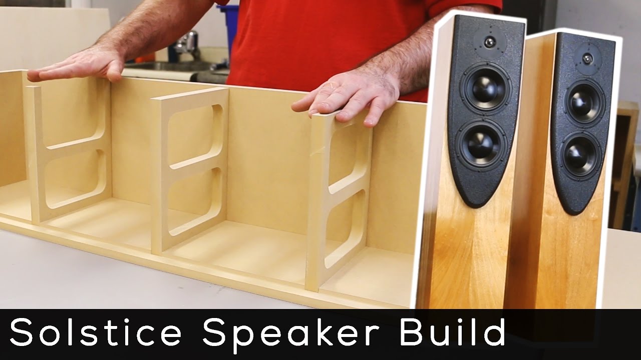 diy floor standing speaker plans