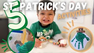 5 SIMPLE ST PATRICK S ACTIVITIES TO DO WITH YOU TODDLER 2 Bonus activities at the end