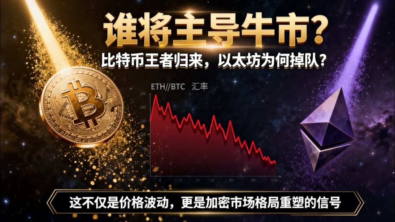 以太坊的“信任危机”全面爆发！ETH/BTC汇率破位警示，机构资金正集体转向比特币？ - YouTube