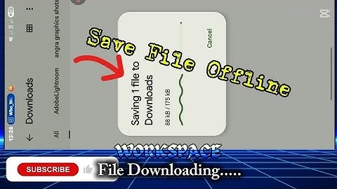 How to Download a PDF file from Google Classroom to Phone Storage | Simple & Quick Method.