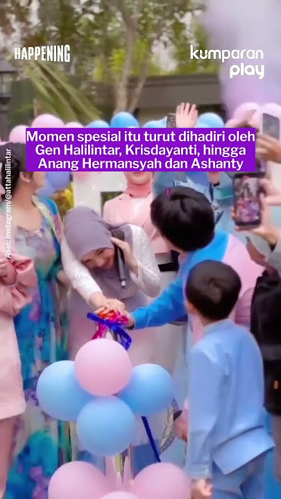 Atta Halilintar dan Aurel Hermansyah Gelar Gender Reveal Anak Kedua