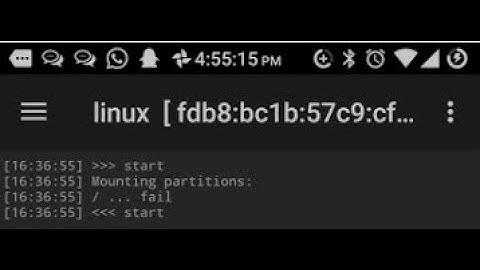 Linux Deploy Mounting Partitions Fail (Solved)