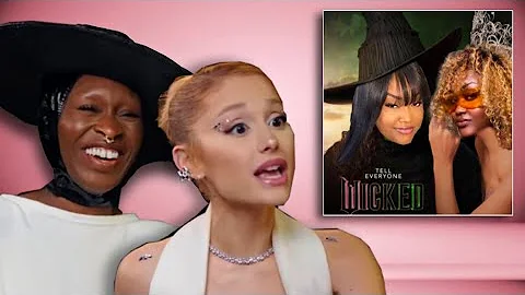 Ariana Grande & Cynthia Erivo React to Cupcakke Edits of Wicked Songs!