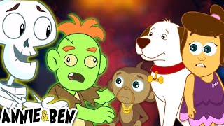 Rig A Jig Jig - Spooky Song Halloween Song For Kids Annie And Ben