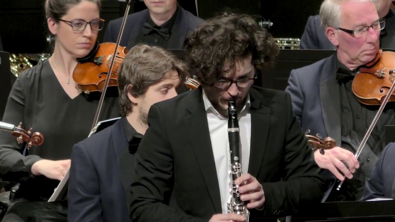 Zilvinas Brazauskas plays Van der Roost Clarinet Concerto