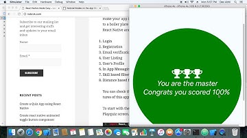 Create a Quiz App using React Native