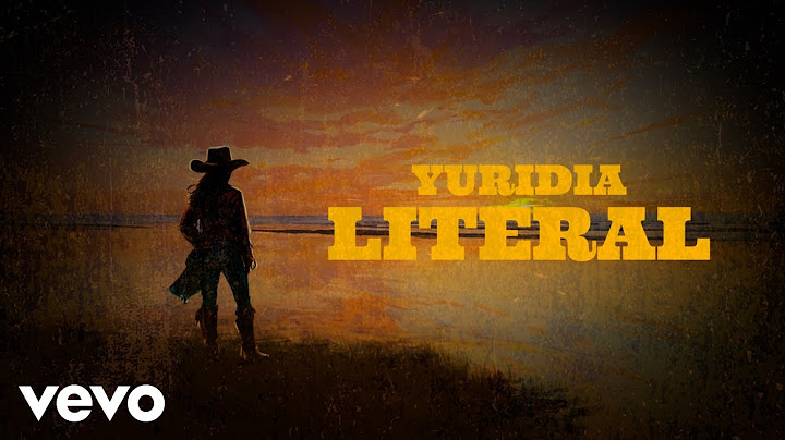 Yuridia - Literal (Letra/Lyrics)