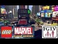 LEGO Marvel Super Heroes NEW Times Square Baxter Building Superior Spiderman Game Footage 