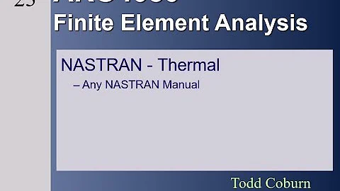 Finite Element Analysis: L-20 NASTRAN Thermal Analysis