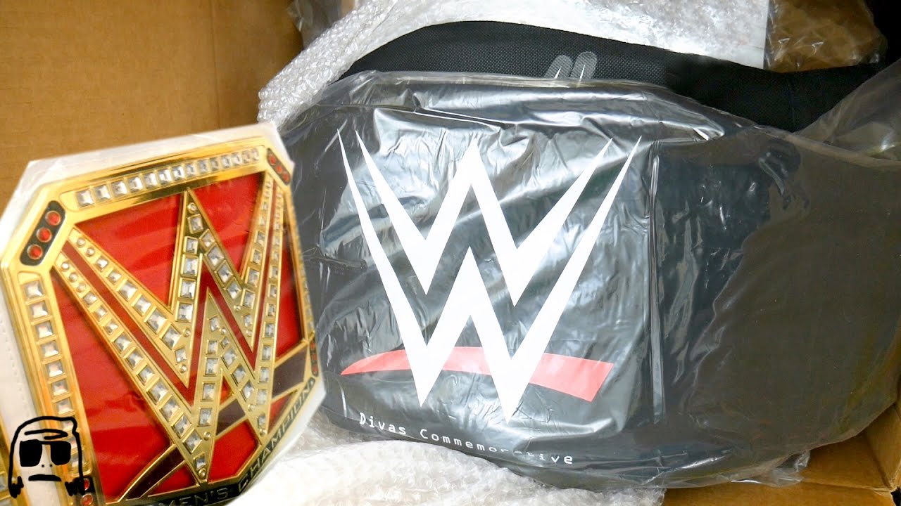 WWE Shop EPIC BLACK FRIDAY Title Championship Belt Haul Package Unboxing!! - YouTube