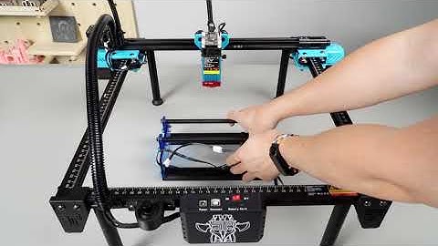 How to Connect Two Trees Y-Axis Rotary Attachment For Laser Engraver