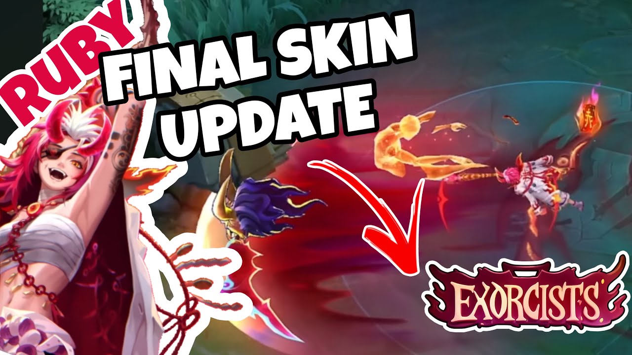 NEW UPDATE: EXORCIST RUBY Skill Effects is Finished! | BEST SKIN FOR RUBY 2026-2027  | ikanji | MLBB