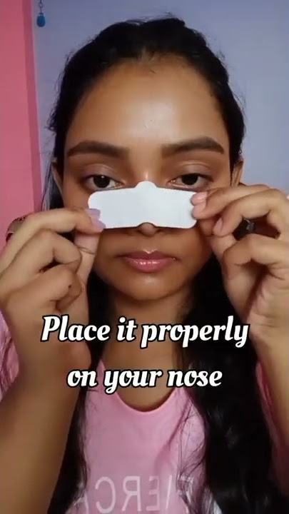 I Tried Charcoal Nose Strips #shorts #youtubeshorts #charcoalnosestrips