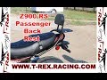 T-Rex Racing 2018 - 2019 Kawasaki Z900RS Passenger Back Rest & Grab Bar Luggage Rack