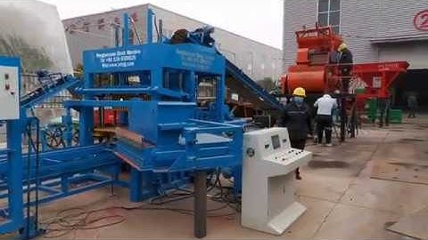 Concrete Hollow Cement Block Making Machine Plant QT5-15 Automatic Hydraulic Interlocking Bricks
