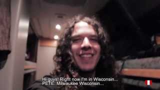 Fm Pentatonic guitar solo and a message from the tour bus!