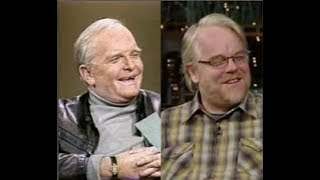 Truman Capote, Philip Seymour Hoffman on Letterman, 1982, 2006