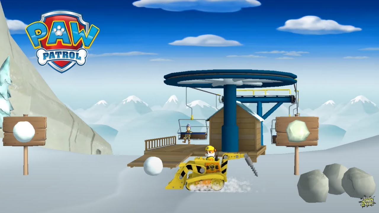 PAW Patrol Rescue Run 🐶 JAKE'S MOUNTAIN Map, Play as RUBBLE & SKYE!