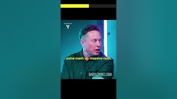 Elon Musk Brilliantly explains Wealth & how to be a billionaire!