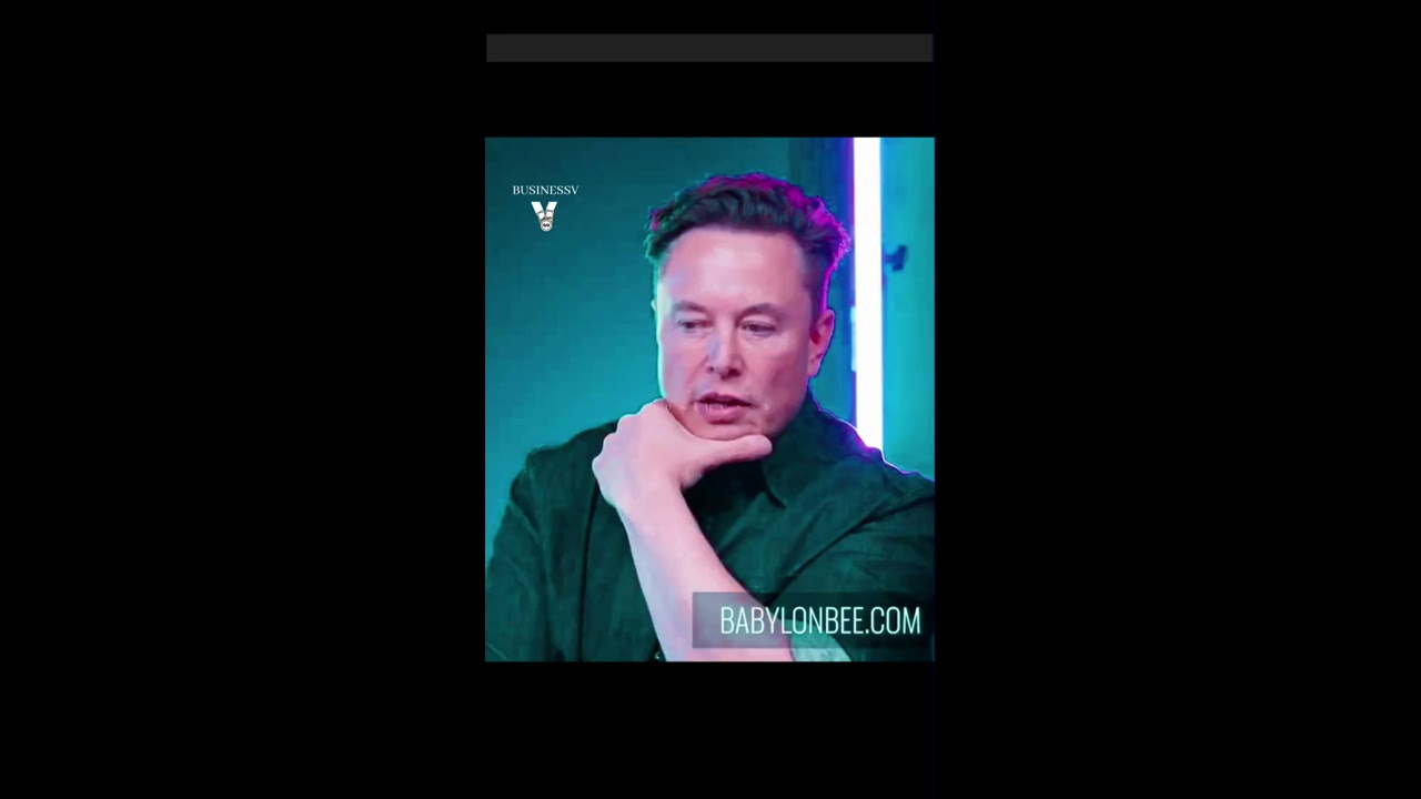 Elon Musk Brilliantly Explains Wealth How To Be A Billionaire 