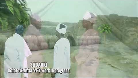 SADAUKI before and after VFX in a scene