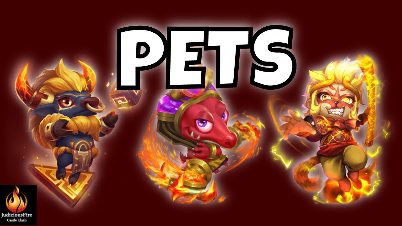 NEW UPDATED Castle Clash Hero Pets Traits Teams Combos ...