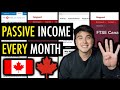 4 ETFS (INDEX FUNDS) For MONTHLY PASSIVE INCOME in CANADA (2021) - Full Breakdown