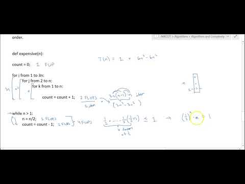 Algorithm Complexity - Polynomial and Logarithmic Example - YouTube