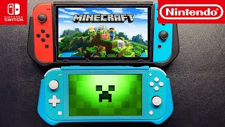 Minecraft | Nintendo Switch Vs Nintendo Switch Lite | Gameplay