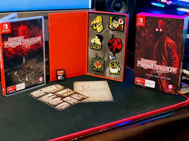 Deadly Premonition Origins Collector's Edition Unboxing - YouTube